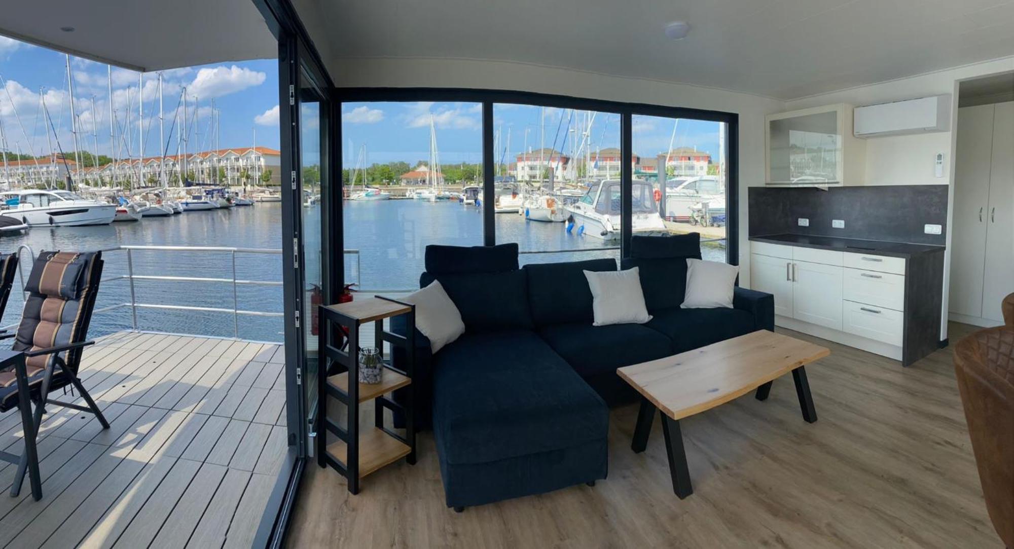 Urlaub Auf Dem Wasser Mit Einmaligen Ausblick - Well Hausboote Boltenhagen 10 Boltenhagen (Ostseebad) Exterior foto