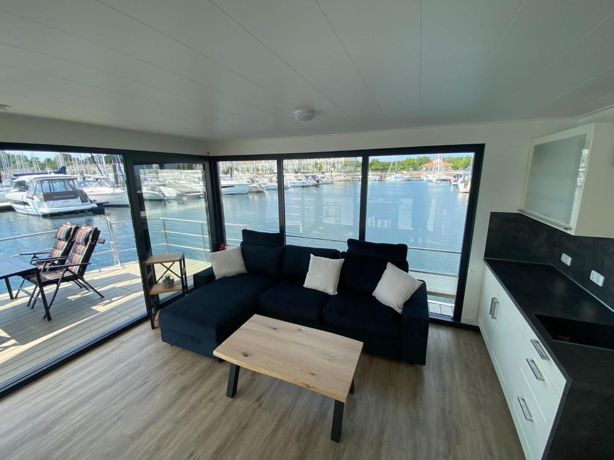 Urlaub Auf Dem Wasser Mit Einmaligen Ausblick - Well Hausboote Boltenhagen 10 Boltenhagen (Ostseebad) Exterior foto